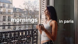 my morning routine in paris ☁️ fitness, journaling, exploring