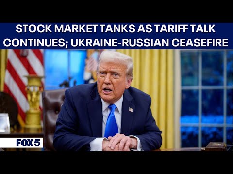 Stock Market Reacts to Trump Tariffs and possible Ukraine-Russia ceasefire | DC News Today