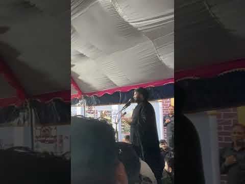 Dr. Kalbe Rushaid Shahab Qibla (Julush e Amari Katghar Musa 22 Safar)