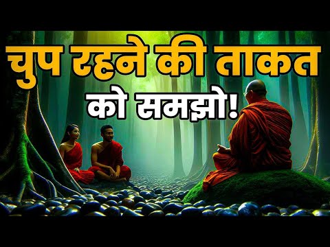 "कम बोलो, लोग आपको सुनने को तरसेंगे!"Buddhist Story on Silence by Buddha Inspired #motivation #viral