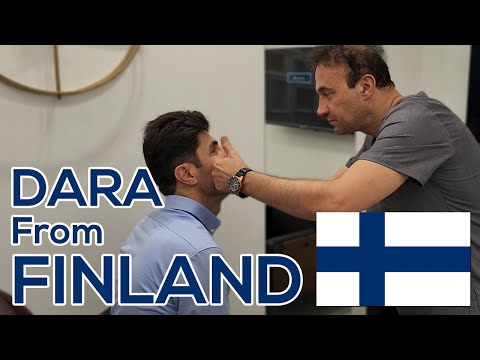 Dara | From Finland to Iran to Do Rhinoplasty and Facial Fat Injection by Dr. Shahriyar Yahyavi