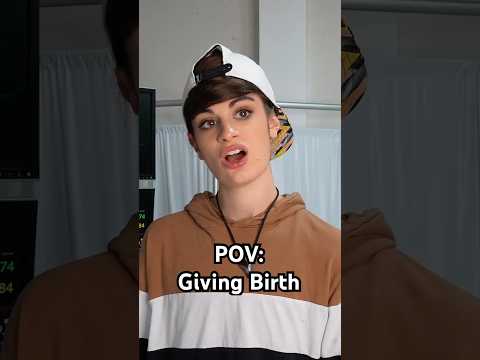 POV: Giving Birth. Part 8. #skit #comedy #funny #doctor