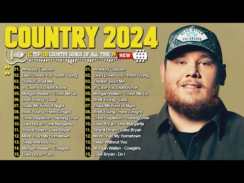 Country Music Playlist 2024 💖 Luke Combs, Morgan Wallen, Brett Young, Luke Bryan,  Kane Brown