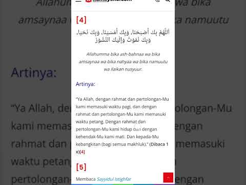 Dzikir pagi sesuai Sunnah Rasulullah #dzikirpagi #dzikirpetang #dzikirmalam