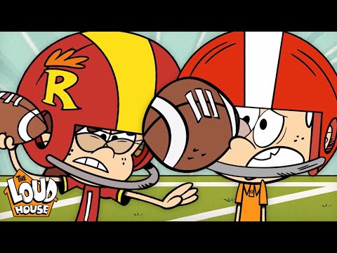 Loud House Most Sporty Moments! 🏈⚽️🎮 | The Loud House