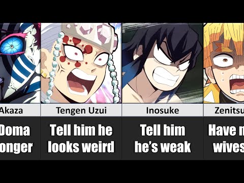 How To Make Demon Slayer Characters ANGRY!