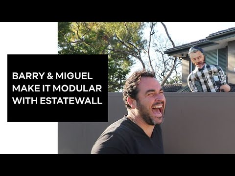 Barry & Miguel Make it Modular with EstateWall | ModularWalls