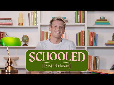 Davis Burleson Tackles Math, Metaphors, and Ariana Grande | Schooled | Seventeen