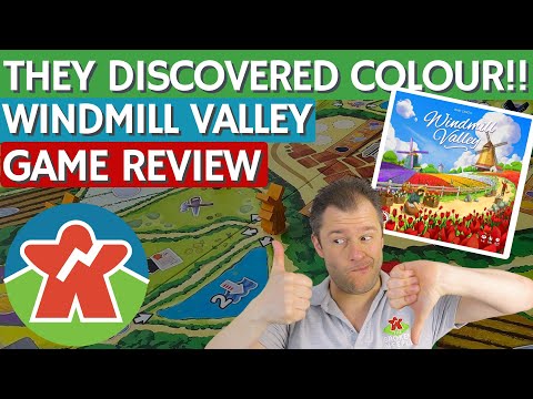 Windmill Valley - Board Game Review - My God They Discovered Colour!