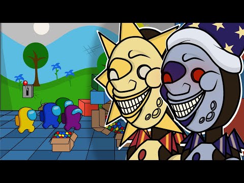 AMONG US vs. SUN&MOON from FNAF: Security Breach || kiwis ANIMATION