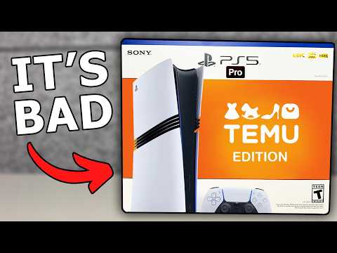 I Bought the $33 PS5 PRO from TEMU…