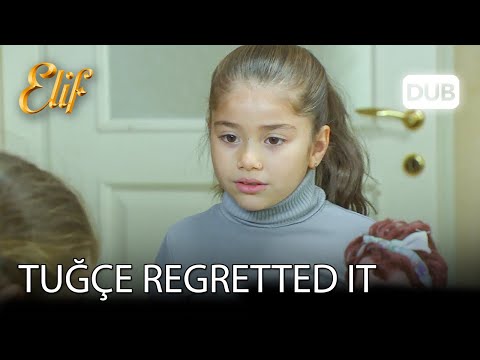 Tuğçe regretted giving her toy to her. | Elif Episode 64 Urdu dubbing