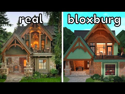 Building a COTTAGE house in Bloxburg