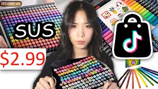 ROASTING TIKTOK SHOP'S SUS ART SUPPLIES