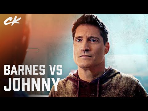 Johnny and Barnes Fight | Cobra Kai (William Zabka, Sean Kanan)