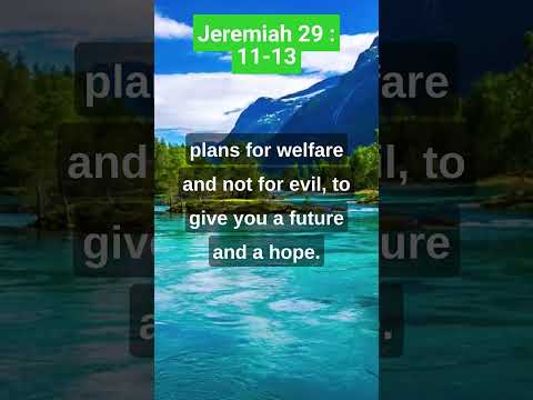 God Message For You Jeremiah 29 : 11-13 #god  #jesus  #shorts