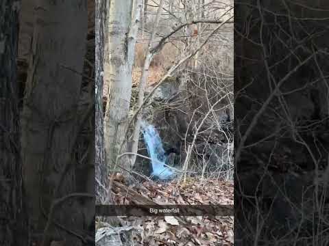 I Found A Hidden Waterfall In The Woods!