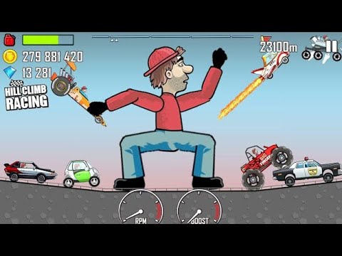 Wow Mini Electric ⚡ car BREAK DOWN THE WAY- Hill Climb racing Gameplay