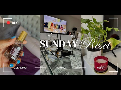 SUNDAY RESET: Clean and Tidy with me| Get to see the full view of our home🏠