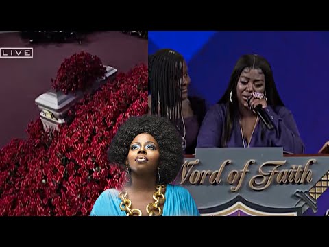 Angie Stone DAUGHTER Bursts in Tears Delivering a Speech at the Celebration Of life Service