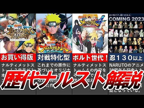 『NARUTO X BORUTO ナルティメットストームコネクションズ』の11月16日新作発売を控え歴代の過去シリーズ作品を徹底解説【ナルト/ボルト解説・考察・反応集】