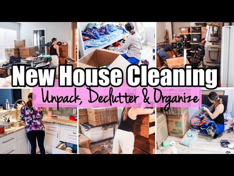 ✨NEW HOUSE SPEED CLEAN! HUGE UNPACK, DECLUTTER & ORGANIZING MOTIVATION | CLEANING MOTIVATION 2024