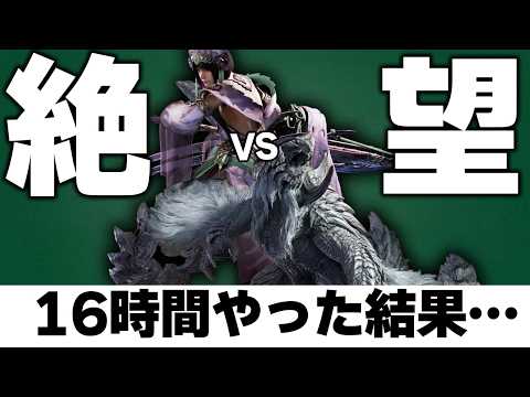 【ワイルズ】スラアクで16時間アルシュベルド討伐に挑戦した結果…【落石＆バフとか無し】