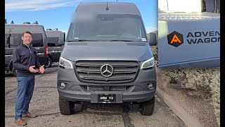 2025 Winnebago Adventure Wagon! Sprinter Mercedes-Benz 144" AWD Chassis #rv #campervan #overlander