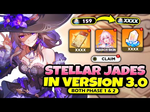 NEW UPDATE! HOW TO GET FREE 110 PULLS & 17000 JADES FOR THE HERTA IN VERSION 3.0 - Honkai: Star Rail