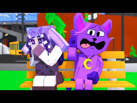 CATNAP and BUNNY GIRL - Sad story - Minecraft Animation