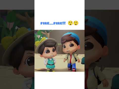 Fire...Fire! | Islamic Series & Songs For Kids | Omar & Hana English