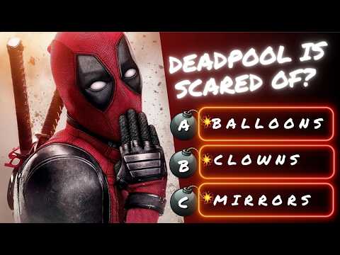 The ULTIMATE Deadpool Quiz ⚔️ Only True Mercs 🦸‍♂️ with a Mouth Can Pass!