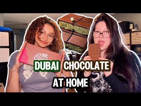 MAKING THE TIKTOK VIRAL DUBAI CHOCOLATES