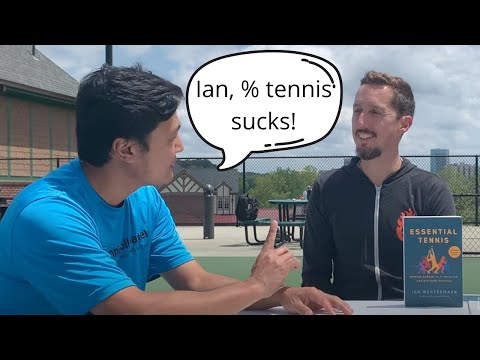 Wannabe Pro has a problem with Ian's new book, Essential Tennis