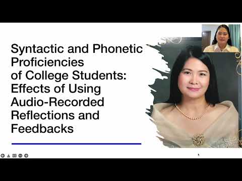 AsiaTEFL 2022 International Research Presentation | Dr. Jocelyn L. Gagalang