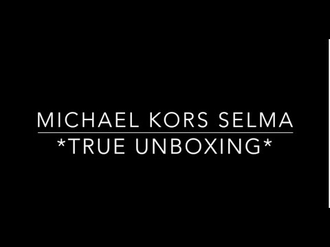 MICHAEL KORS SELMA UNBOXING!