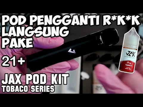 POD PENGGANTI ROKS NIH | JAX POD KIT TOBACO Series by Juicenation