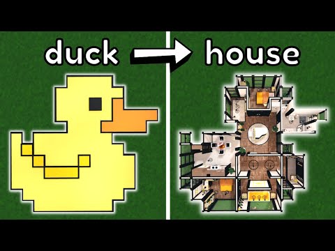 Building a DUCK SHAPED house in Bloxburg!