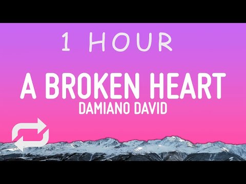 Damiano David - Born With a Broken Heart (Lyrics) | 1 hour