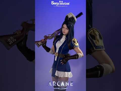 【SanyMuCos】LOL Caitlyn Cosplay Show#lol #caitlyn #arcane #arcanecosplay #sanymucos