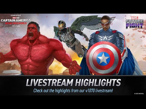 Marvel Studio's Captain America: Brave New World Inspired Update  Livestream (v1070)