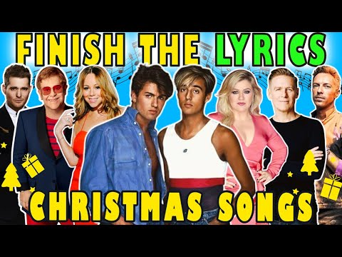 Finish the Lyrics Christmas Songs 🎶 Ultimate Music Quiz Challenge - Christmas Edition