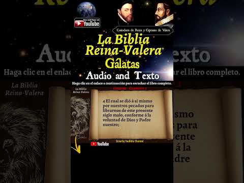 NT9~Libro de Galatas Short | La Biblia Reina-Valera | God is Spirit, Truth & Love #youtubeshorts