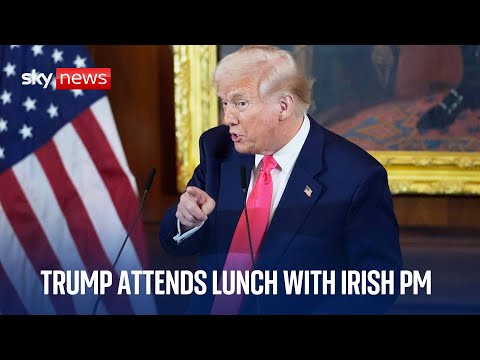 President Trump speaks at Friends of Ireland Lunch at The Capitol