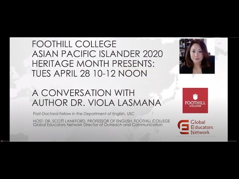 USC New Media Post Doc Viola Lasmana joins GEN for API Heritage Month 2020 at Foothill College