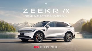 Zeekr 7X Official Launch Event | Innovation Unleashed