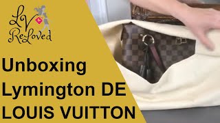 Louis Vuitton Unboxing Damier Ebene Lymington 3-Way Crossbody Satchel