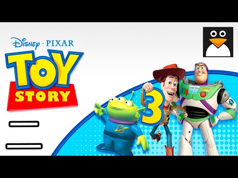 トイストーリー3 ゲーム 英語 (パート2) バズライトイヤー、ウッディ | PC ディズニー・ピクサー ゲームプレイ【Toy Story 3 Video Game】