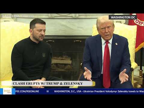 LIVE: Shocking Clash Between ZELENSKY & TRUMP (R$E)