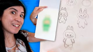 I teach you HOW TO DRAW A LABUBU / Madaí Mamaco